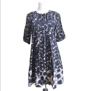 Thakoon Shibori Print Button-Front Shirtdress XS
